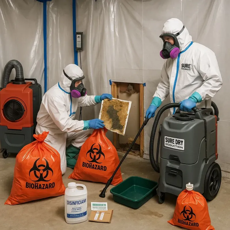 Contaminated Water Handling Protocols process in Helotes, TX